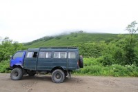 Transport to Mutnovsky Volcano