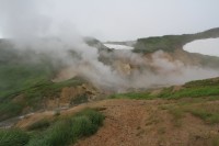 Small valley of geysers | Near Mutnovskij Volcano