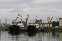 Harbor in Petropavlovski