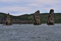 The Three Brothers Rock | In the Avacha Bay, Kronotsky Nature Reserve