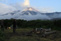 Avachinskaja Volcano | View from our campsite