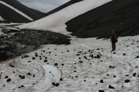 Ice crackle underfoot | The way direction of Nalychevo