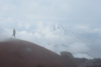 Avachinsky's peak | Behind is Koryaksky volcano