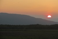 Sunset over Kamchatka