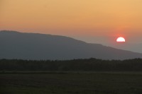 Sunset over Kamchatka