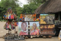 Shop | Before entering the park, Zimbabwe