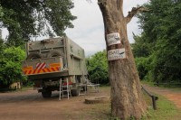 Close to river Kwando, camping site | N.P. Chobe, Kasane