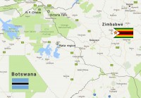 Places visited | Botswana and Zimbabwe